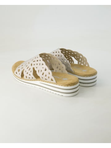 rieker Pantoletten in Beige