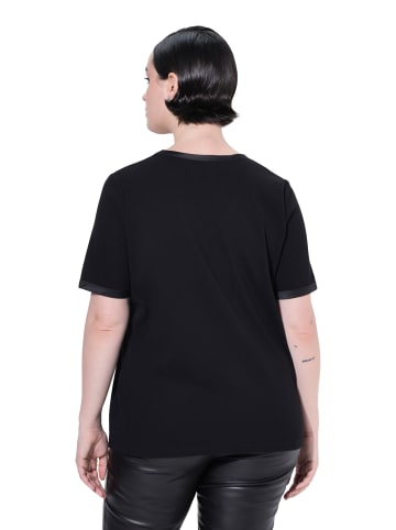Ulla Popken Shirt in schwarz