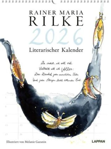 LAPPAN Kalender - Rilke-Kalender 2026  - Wandkalender