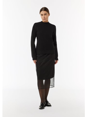 comma Rock lang in Schwarz