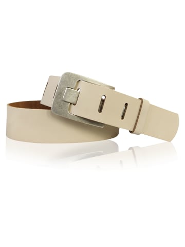 FRONHOFER Breitdorn Gürtel in Creme