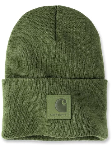 CARHARTT  Beanie BlackLabel in dunkelgrün