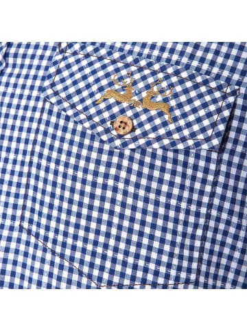 Wiesnkönig Hemd Adrian in Blau