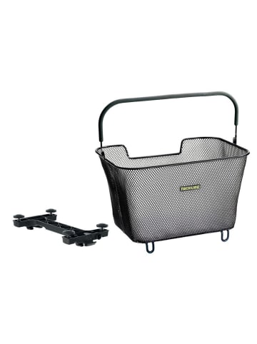 Racktime Hinterrad-Systemkorb Baskit Small 2.0 in schwarz