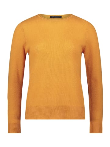 Betty Barclay Kaschmir-Pullover mit Rundhalsausschnitt in gold