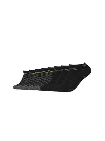 Skechers Sneakersocken 8er Pack mesh ventilation in Schwarz mix