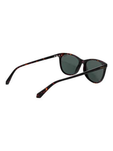 Polaroid Frauen Sonnenbrille Rechtwinklig Braun