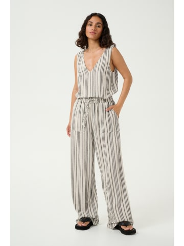 Kaffe Pants Suiting KAmilia Relaxed fit in Moonstruck / Black Stripe