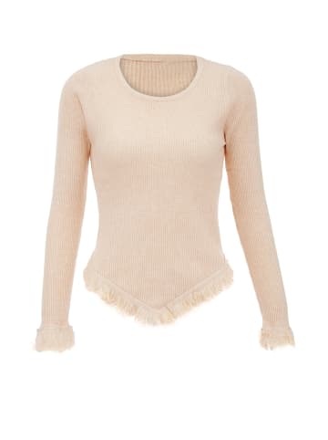 VIRITA Women Strickpullover in Beige