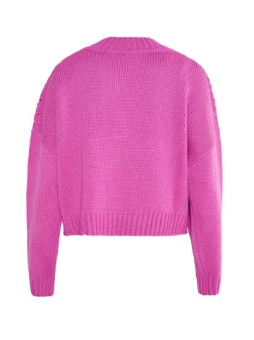 IZIA Strickpullover in Beerenpink