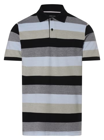 Andrew James Poloshirt in marine lind