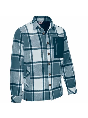 Maul Sport Flanellhemd Villingen Flanell in Petrol