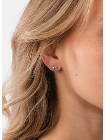 PURELEI Ohrringe Delicate Heart in Silver