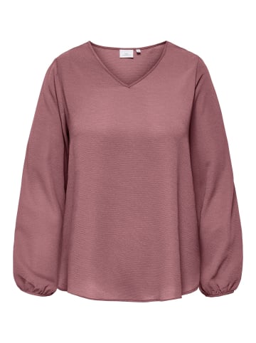 ONLY Carmakoma Bluse in Rose Brown