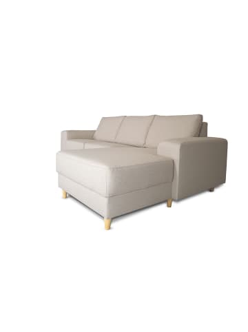 ebuy24 Sofa Nordic Beige 222 x 148 cm