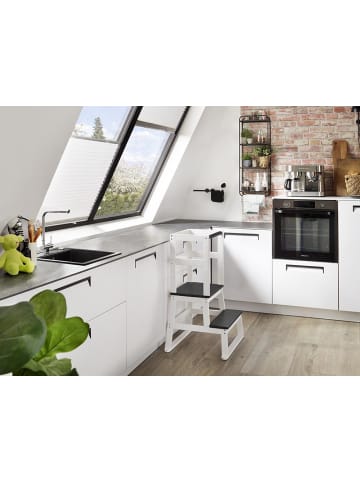 BOMI Lernturm Swubi in Grau / weiß