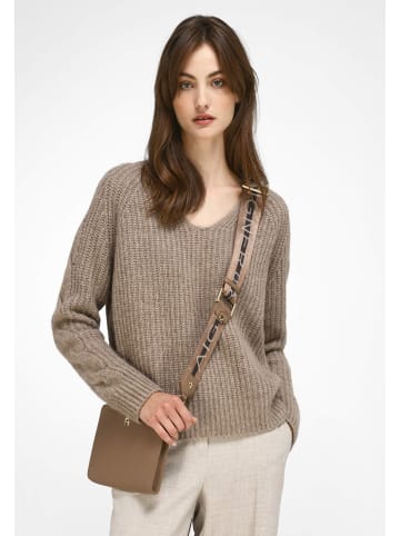 FADENMEISTER BERLIN Pullover wool in TAUPE-MELANGE