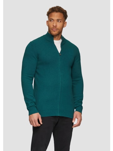 s.Oliver Strickjacke langarm in Petrol