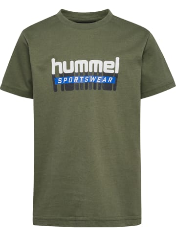 Hummel Hummel T-Shirt Hmltukas Jungen in DUSTY OLIVE