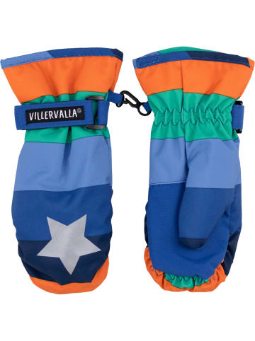 Villervalla Handschuhe Sterne in blau