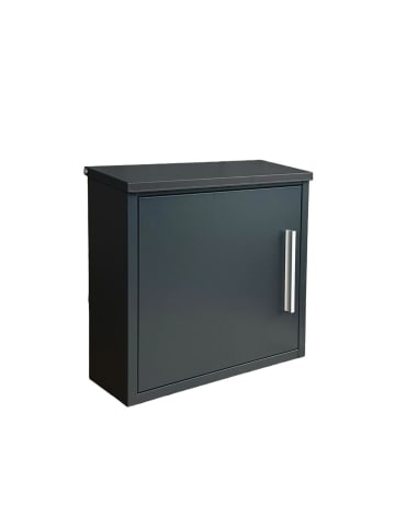 relaxdays Briefkasten in Schwarz - (B)33 x (H)35 x (T)12 cm