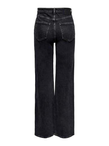 ONLY Jeans ONLJUICY LIFE HW WIDE LEG REA244 comfort/relaxed in Schwarz