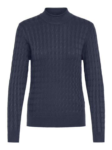 Oxmo Rollkragenpullover OXSally in Blau