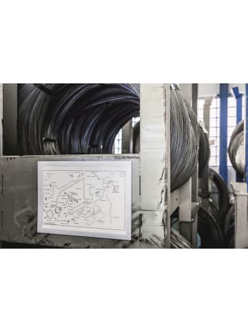 Durable Magnetrahmen Duraframe Magnetic Plus A4 magnetisch Packung mit 2 Stück silber