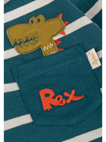 Sigikid Langarmshirt Dino Fun in blau