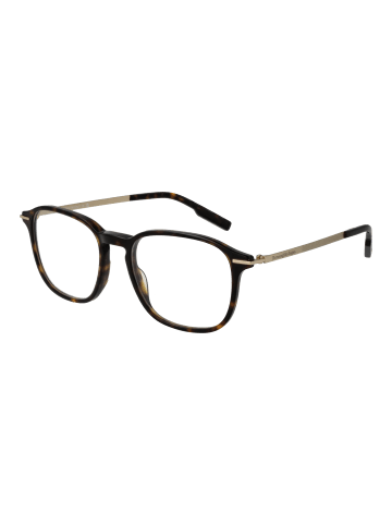 Ermenegildo Zegna Männer Optische Fassungen Quadratisch Braun