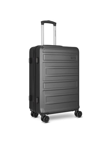 Worldpack New York 2.0 4 Rollen Trolley M 67 cm in black-metallic