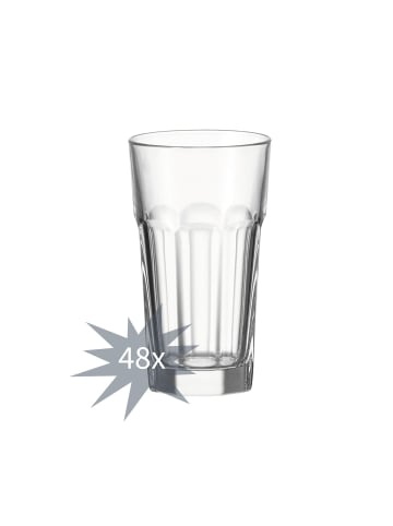 LEONARDO Longdrinkgläser Rock 340 ml transparent in transparent