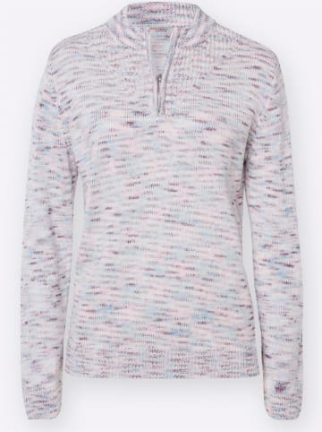 Sieh an! Pullover in ecru-meliert