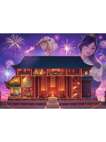 Ravensburger Ravensburger Puzzle 1.000 Teile Disney Castles: Mulan in bunt