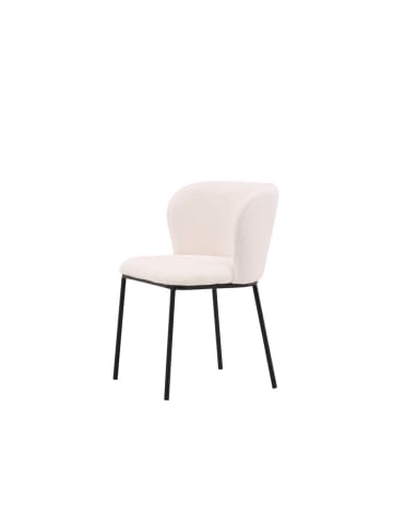 ebuy24 Esszimmerstuhl Edina weiß 2er Set