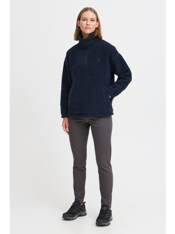 Oxmo Fleecejacke OXTOLIRONE in Dunkelblau