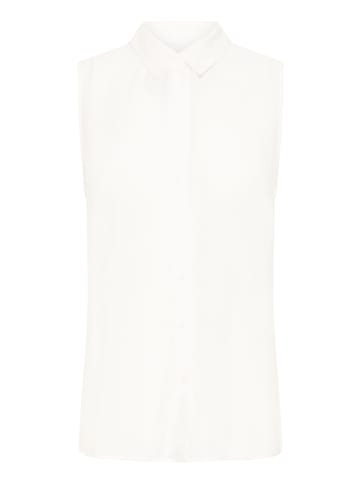 ICHI Ärmellose Bluse IHVERA Regular fit in Cloud Dancer