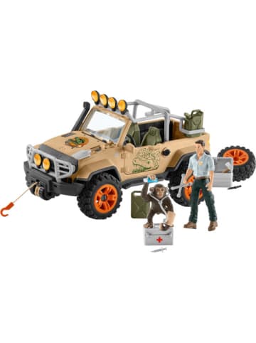 Schleich Spielfigur Wild Life Geländewagen mit Seilwinde, 3-12 Jahre