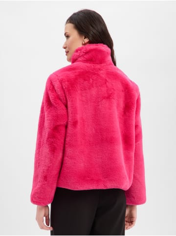 NÜMPH Teddyfelljacke NUWinda in pink - 0001