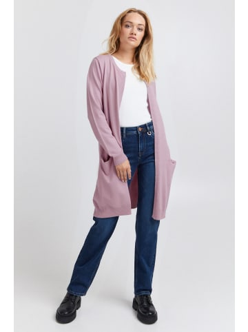 PULZ Jeans Strickjacke in lila