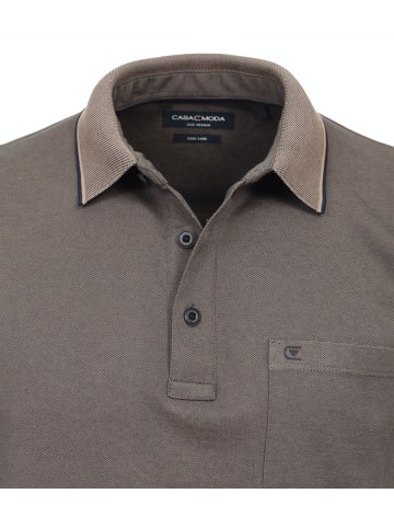 CASAMODA Polo-Shirt in Beige