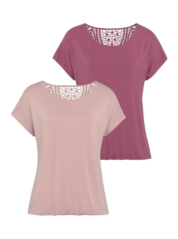 Vivance T-Shirt in rose, beere