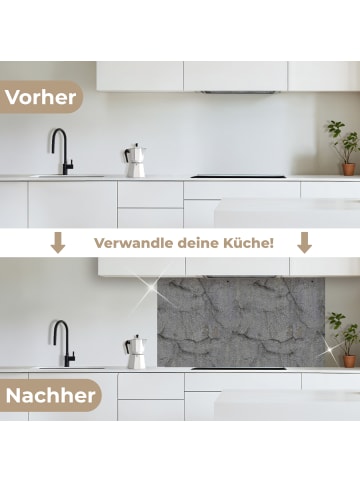 OnlyWow Küchenrückwand Betonoptik
