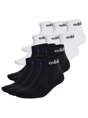 adidas Socken 12er Pack in 2xSchwarz/2xWeiß