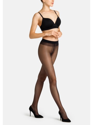 S. Oliver Strumpfhose 2er Pack fine everyday 20 Denier in Schwarz