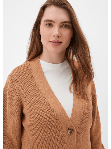 TRIANGLE Strickjacke langarm in Braun