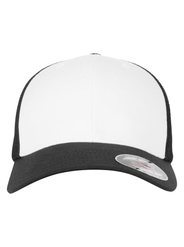  Flexfit Trucker in blk/wht/blk