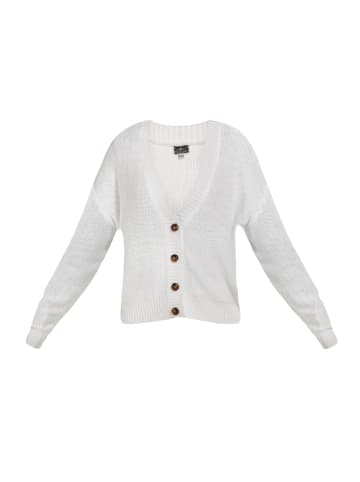 DreiMaster Maritim Strickjacke in Weiss