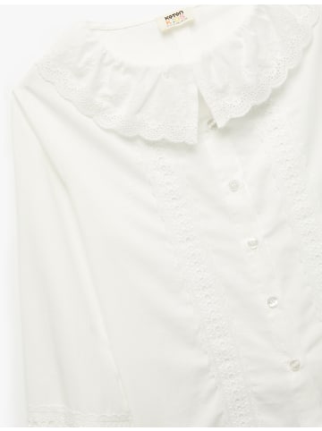KOTON SHIRTS LS in Ekru