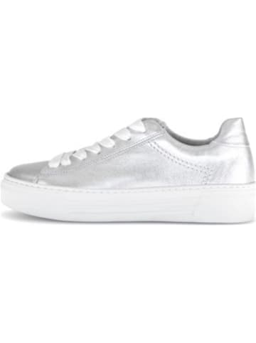 Gabor Schnürschuh in silber